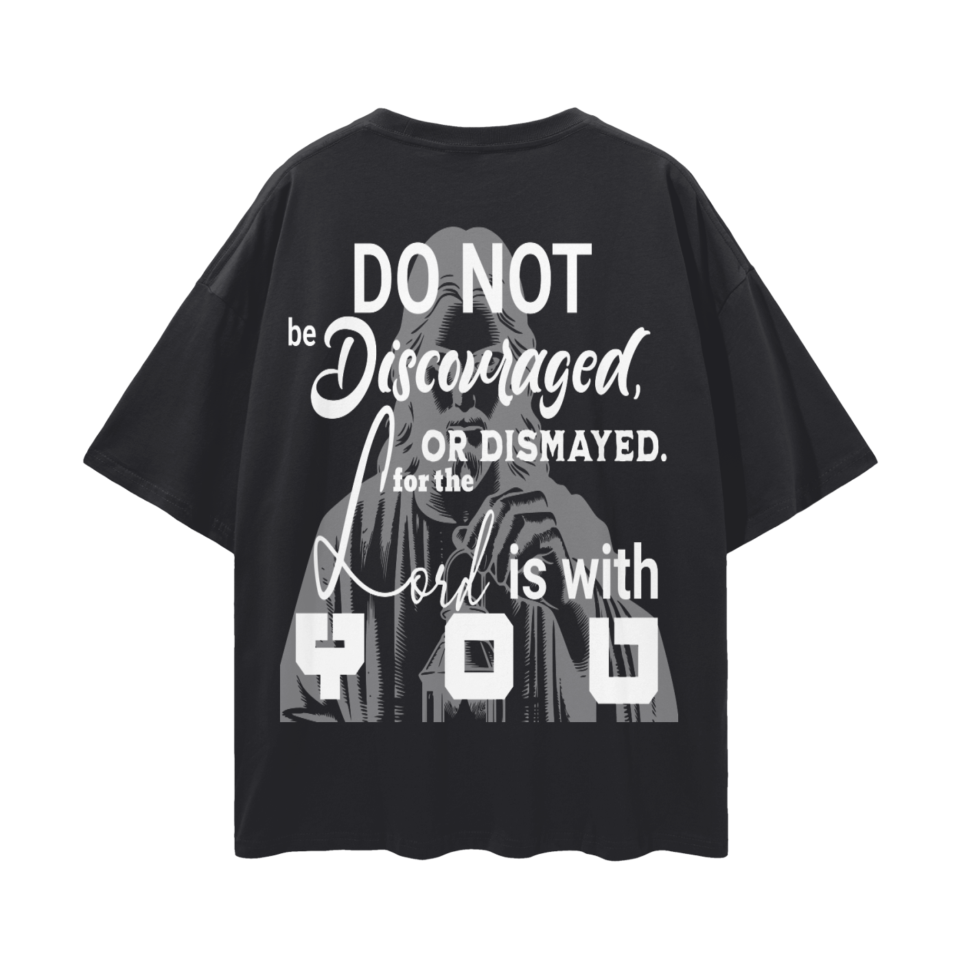 JOSHUA 1:9 Oversized Tee