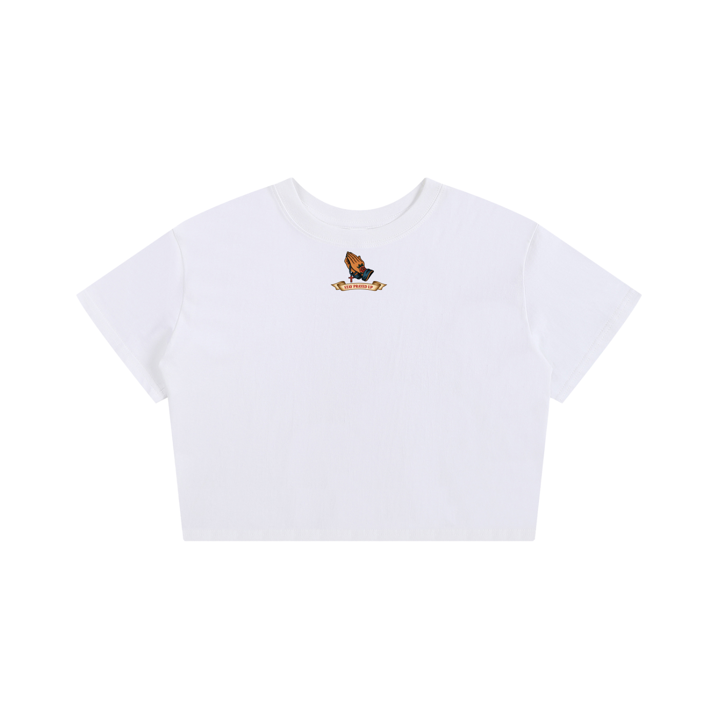 Women’s Prayed Up Baby Tee