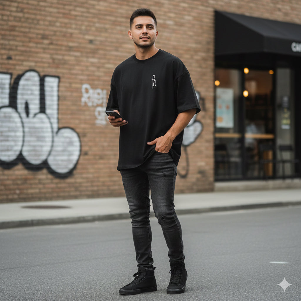 JOSHUA 1:9 Oversized Tee