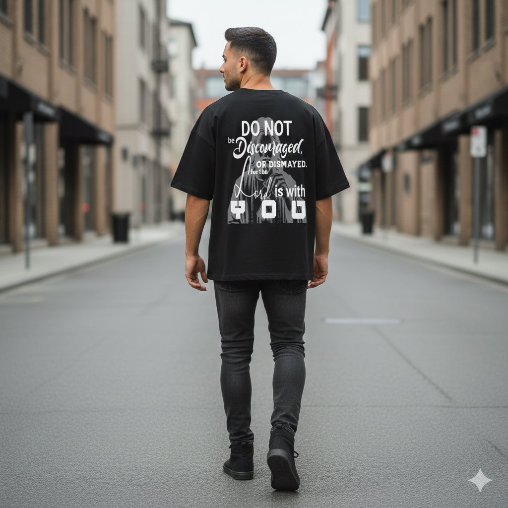 JOSHUA 1:9 Oversized Tee